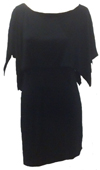 Nally & Millie Dress with Cape Detail