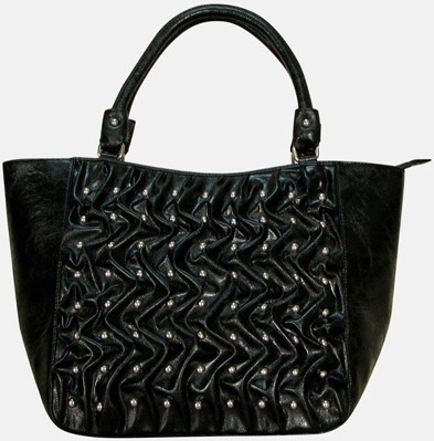 Sophisticated Style Studded Tote